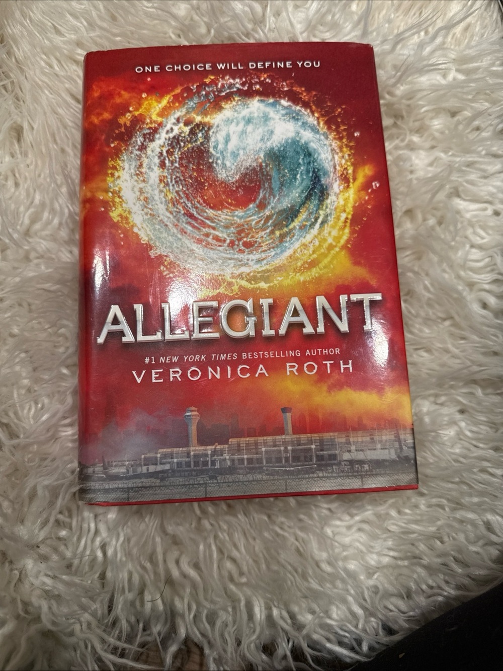 Allegiant by Veronica Roth - Red Hardcover Home Accent